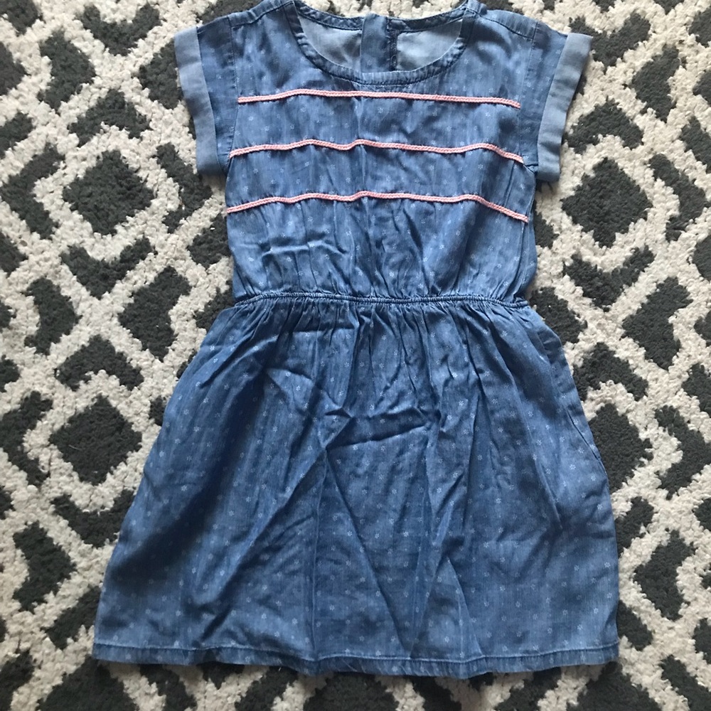 Chambray girls dress Gymboree size 6